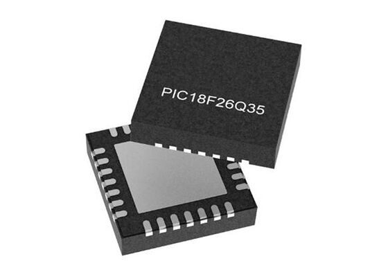 PIC18F26Q35-E/3LW Микроконтроллер MCU 8-битный 64MHz универсальный MCU для сенсорных и аналоговых приложений управления