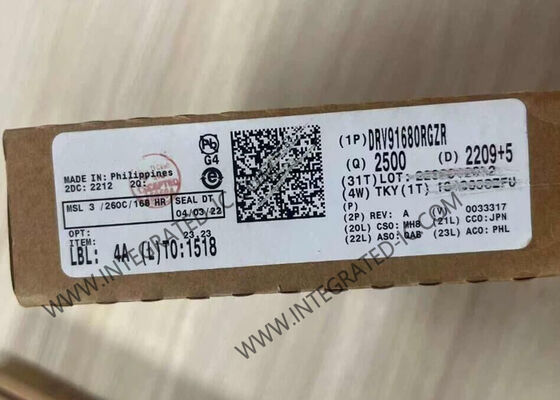 DRV91680RGZR Высокопроизводительный драйвер затвора автомобильного класса для SiC/GaN FET