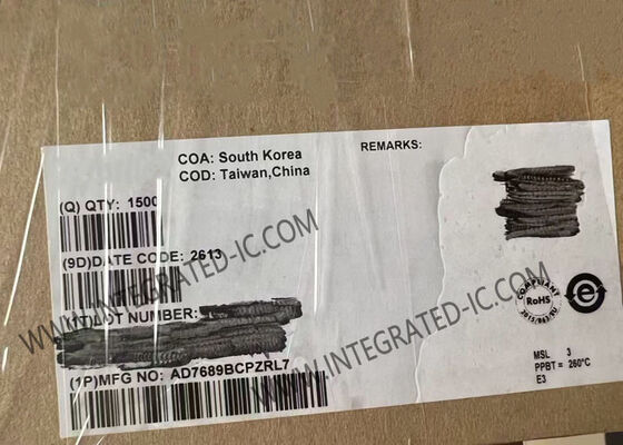 AD7689BCPZ Integrated Circuit Chip 16-битный 8-канальный 250 кС/с Аналоговый в цифровой преобразователь LFCSP-20