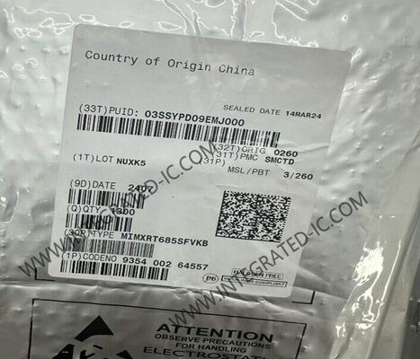 32-битный двухъядерный микроконтроллер MIMXRT685SFVKB MCU в корпусе 176-VFBGA