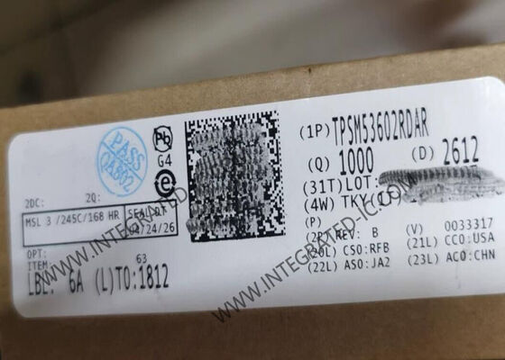 TPSM53602RDAR интегральный микросхема чип шаг-вниз Модуль питания 36V 2A постоянного тока / постоянного тока преобразователь B3QFN-15