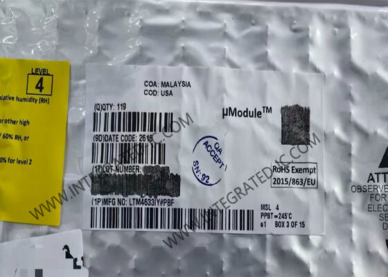 LTM4633IY Чип интегральной схемы тройной 10A Step Down uModule Regulator