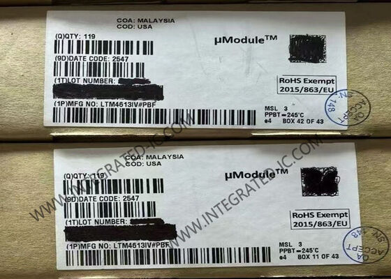 LTM4613IV Чип интегральной схемы с ультранизким шумом 8A DC/DC μModule regulator