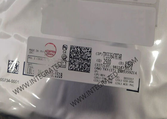 TPS53647RTAR 4-Phase D-CAP+™ Step-Down Buck Controller WQFN-40 Integrated Circuit Chip with 4.5V ~ 17V Input