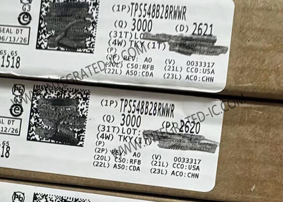 Интегральная микросхема TPS548B28RWWR, синхронный понижающий преобразователь на 20А, корпус VQFN21
