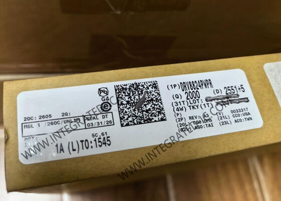 DRV8824PWPR Integrated Circuit Chip 45V 1.6A Шаговый двигатель с 1/32 микростеппингом