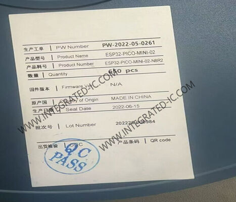 Модуль беспроводной связи ESP32-PICO-MINI-02-N8R2 Модуль MCU с двойным ядром 32 бит WiFi BLE