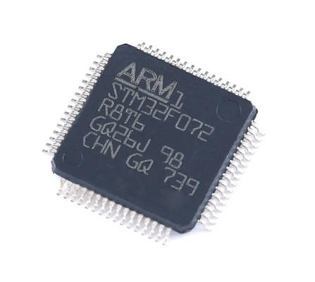 Рука Cortex-M0 MCU STM32F072R8T6 с 64 кбайтами флэш-памяти C.P.U. MCU 48 MHz