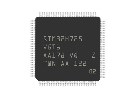 Микроконтроллеры IC STM32H725 LQFP100 РУКИ обломока STM32H725VGT6 интегральной схемаы
