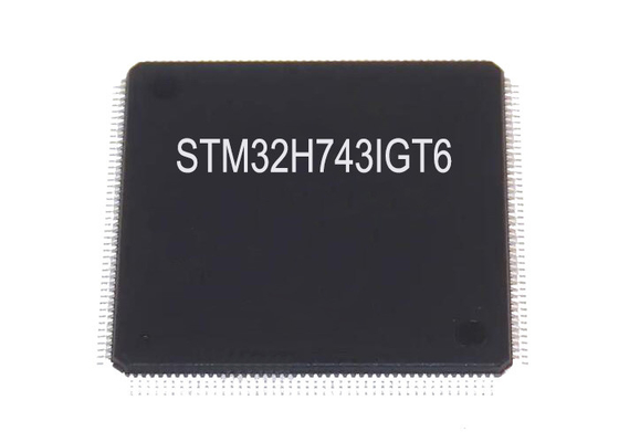 Микроконтроллеры IC ядра LQFP176 обломока интегральной схемаы STM32H743IGT6 одиночные