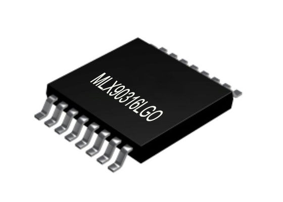 Положение крыла чайки MLX90316LGO-BCG-000-RE линейное измеряя эффект Холла TSSOP16