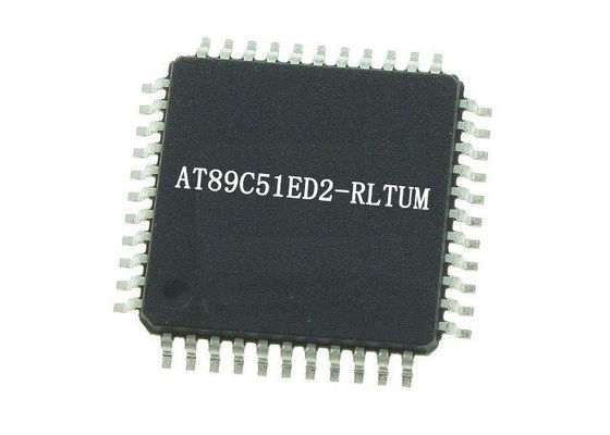 Микроконтроллеры IC обломока AT89C51ED2-RLTUM 8-разрядные 60MHz 64kB внезапные MCU интегральной схемаы