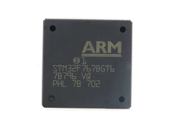 Микроконтроллер 1MB IC высокопроизводительного Одно-ядра STM32F767BGT6 внезапный