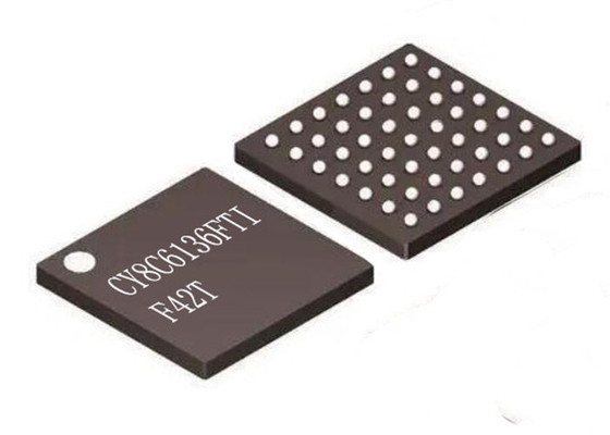 Высокая эффективность IC XFBGA80 микроконтроллера коркы M4 CY8C6136FTI-F42T 150MHz РУКИ