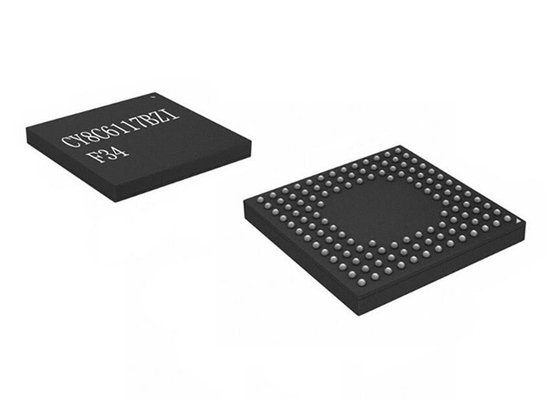 Микроконтроллер IC 50MHz коркы M4 РУКИ обломока CY8C6117BZI-F34 интегральной схемаы