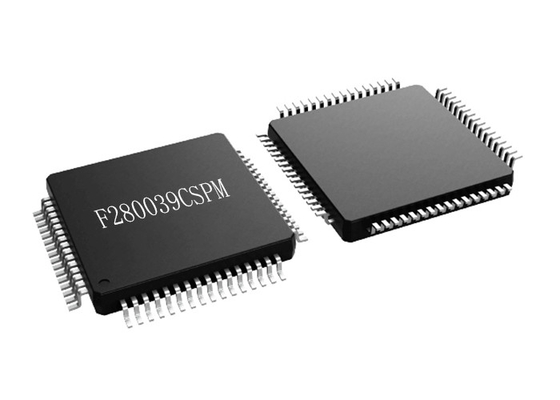 Держатель IC 120MHz LQFP64 микроконтроллеров 384KB внезапный F280039CSPM 32BIT поверхностный