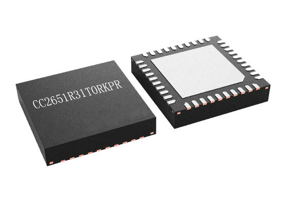 Протокол 2.4GHz беспроводное MCU коркы M4 руки VQFN40 CC2651R31T0RKPR 32Bit одиночный