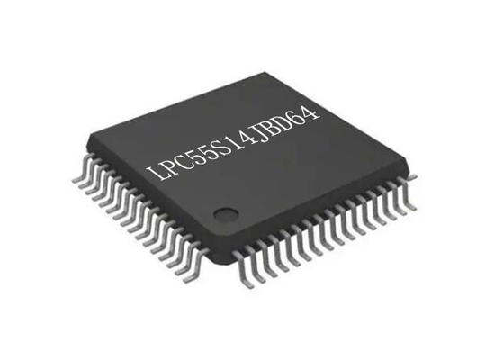 Обломок IC HTQFP64 IC микроконтроллера коркы M33 руки высокой эффективности LPC55S14JBD64