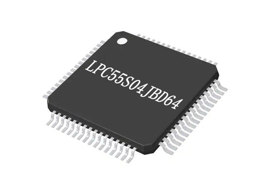 ICs откалывают Одно-ядр 96MHz 128KB IC микроконтроллера LPC55S04JBD64 трицатидвухразрядное