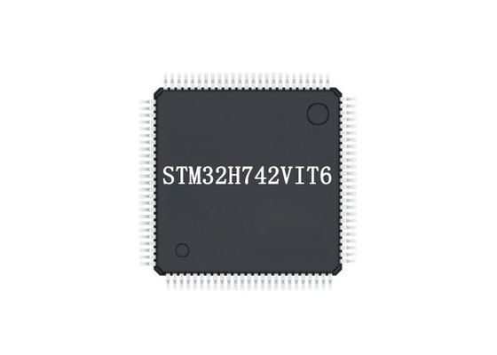 трицатидвухразрядный микроконтроллер IC интегральной схемаы STM32H742VIT6 480MHz обломока Одно-ядра