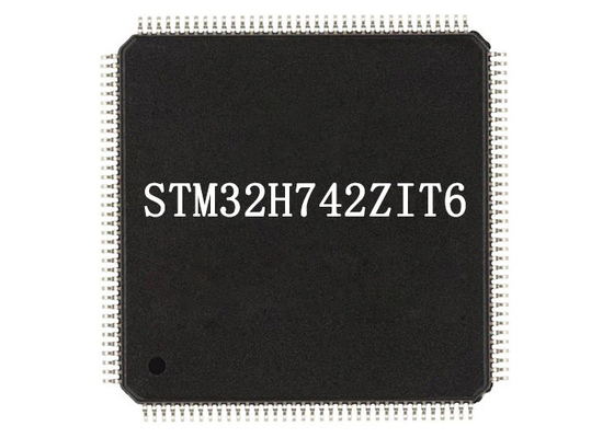 Ядр бита микроконтроллера MCU STM32H742ZIT6 32 РУКИ LQFP-144 одиночное интегрировало IC
