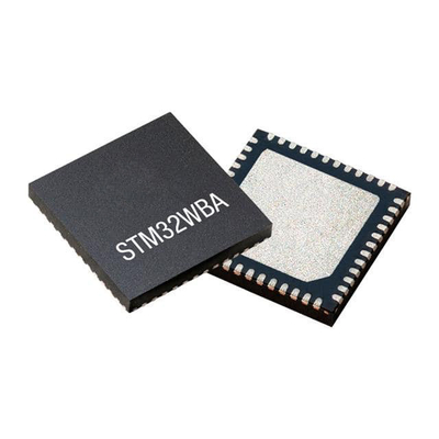 Пакет ICs BT V5.3 48-UFQFN приемопередатчика STM32WBA52CGU6 беспроводной MCU 2.4GHz RF