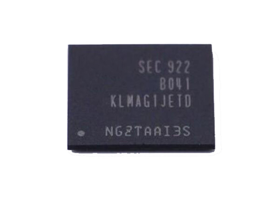Врезанные мультимедиа чешут обломок интегральной схемаы IC BGA флэш-памяти KLMAG1JETD-B041 16GB