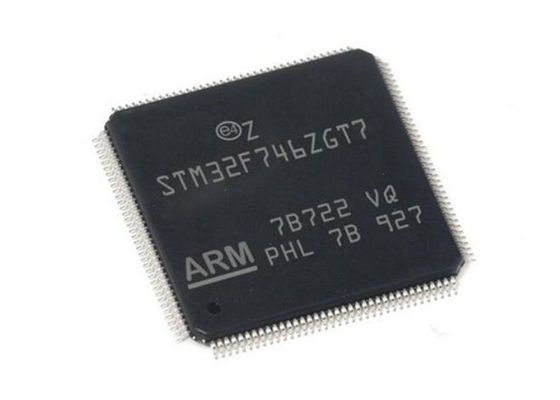 Высокая эффективность MCUs микроконтроллера MCU 144LQFP IC STM32F746ZGT7 микроконтроллеров