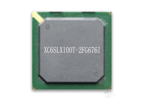 Спартан 6 FPGA Чип XC6SLX100T-2FG676I 676BGA Встроенное поле Программируемый шлюз массив