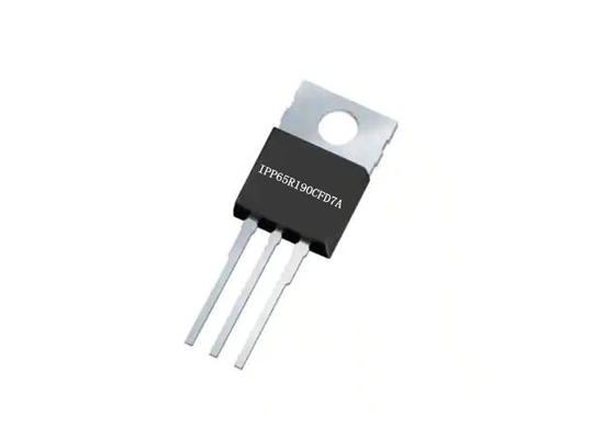 Обломок интегральной схемаы транзисторов TO-220-3 MOSFETs FETs канала IPP65R190CFD7A n одиночный