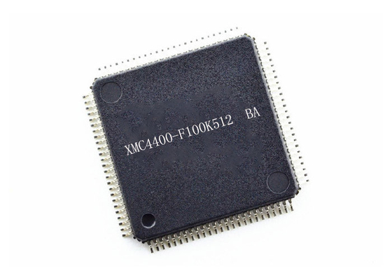 Держатель Одно-ядра 100-LQFP БА микроконтроллера MCU XMC4400-F100K512 поверхностный