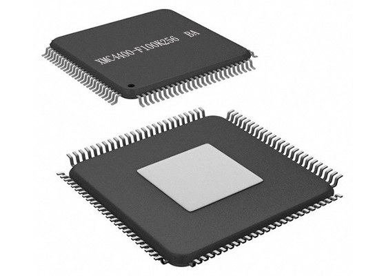 Пакет ВСПЫШКИ LQFP-100 БА IC XMC4400-F100K256 микроконтроллера РУКИ Cortex-M4