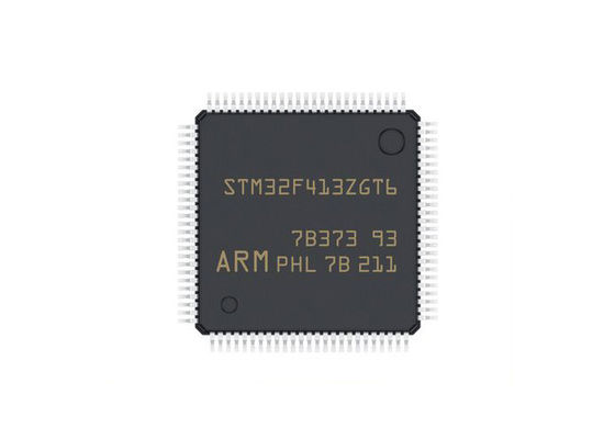 Микроконтроллер IC ВСПЫШКИ 144LQFP высокой эффективности STM32F413ZGT6 MCU 32BIT 1MB
