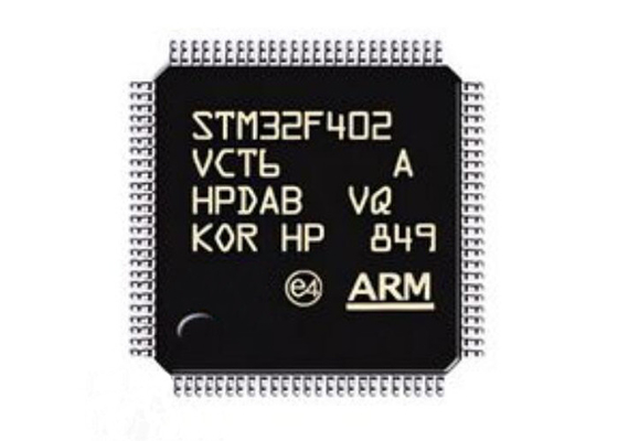 Высокая эффективность обломока LQFP100 микроконтроллера микроконтроллера MCU STM32F402VCT6