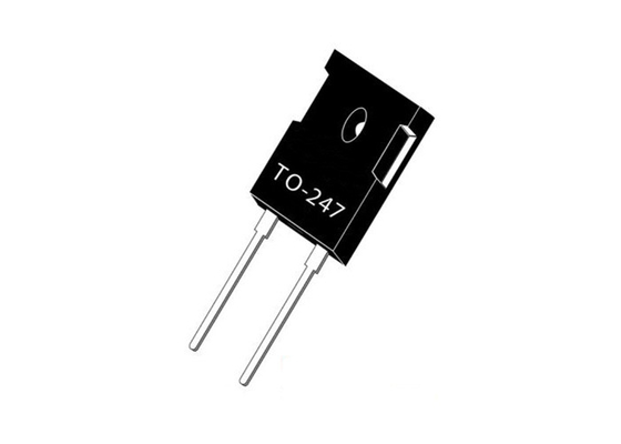 Диоды TO-247 выпрямителей тока Schottky 1200V кремниевого карбида диодов MSC015SDA120B одиночные
