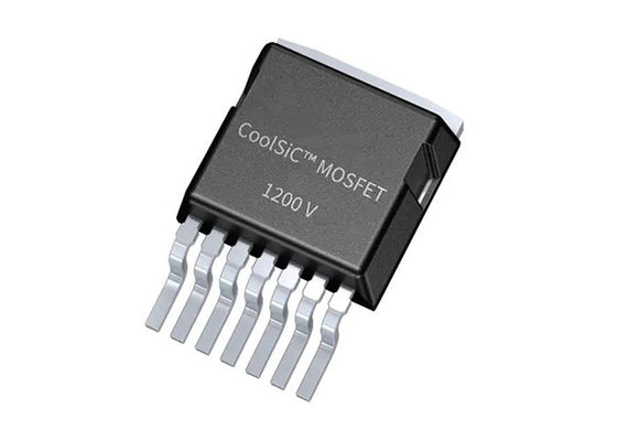 Транзисторы MOSFET канавы TO-263-8 кремниевого карбида N-канала IMBG120R220M1H 1200V