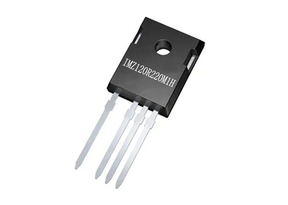 Транзисторы TO-247-4 FETs MOSFET кремниевого карбида MOSFET IMZ120R220M1H CoolSiC одиночные
