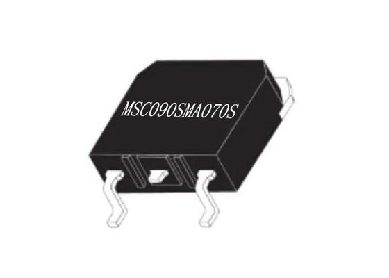 Транзисторы TO-268-3 MOSFET обломока MSC090SMA070S 700V SiC интегральной схемаы
