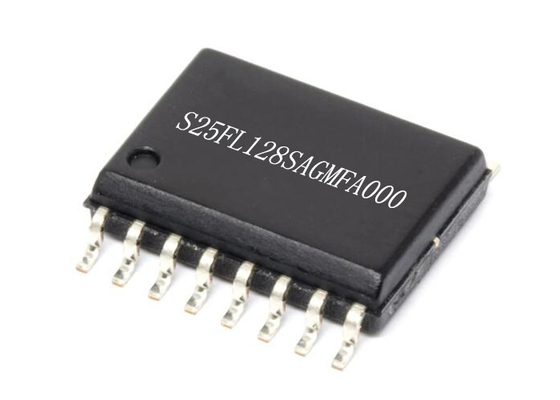 НИ обломок интегральной схемаы IC S25FL128SAGMFA000 16-SOIC 128Mbit флэш-памяти