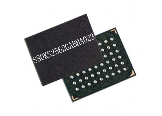 Память IC обломока 24-VBGA 256Mbit псевдо SRAM интегральной схемаы S80KS2562GABHA023
