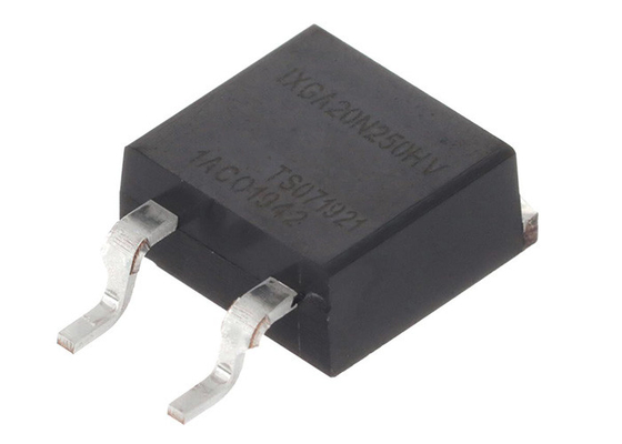Пакет держателя TO-263HV транзисторов 2500V 30A 150W IXGA20N250HV IGBT поверхностный