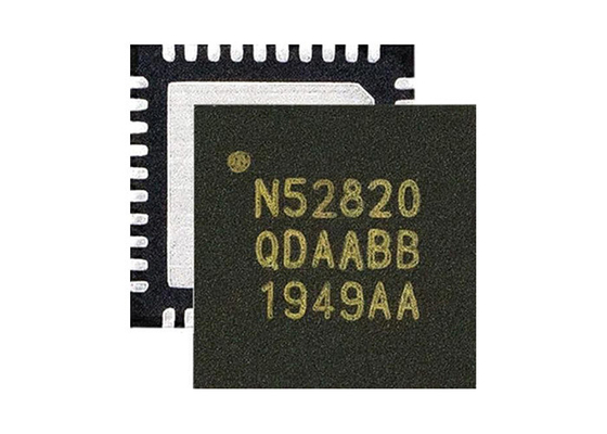 приемопередатчик BT 2.4GHz RF откалывает NRF52820-CFAA-D-R7 44-UFBGA