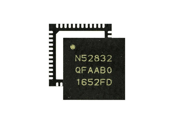 Система BT IC 2.4GHz 48-VFQFN NRF52832-QFAA-G-R7 приемопередатчика RF многожильная
