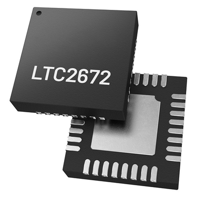 Чип интегральной схемы LTC2672EUH-16 16-битный цифровой-аналоговый преобразователь 32-QFN