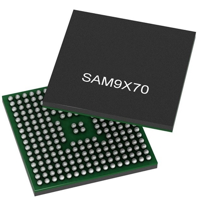 Микроконтроллер MCU SAM9X75T-I/4PB 800MHz 32 бит 1 ядро микропроцессор IC TFBGA240