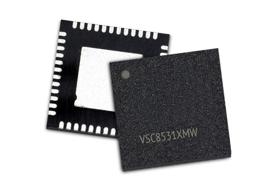 Ethernet IC VSC8531XMW-02 1 порт GbE Ethernet Copper PHY Transceivers 48-QFN