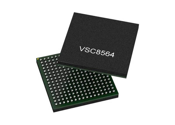 Ethernet IC VSC8564XKS-14 Четырехпортовые синхронные Ethernet PHY-передатчики BGA-256