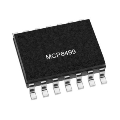 Чип интегральной схемы MCP6499T-E/SL 4 Усилитель общего назначения 14-SOIC