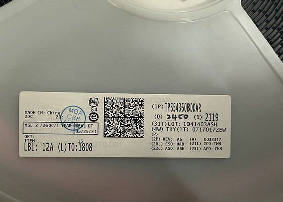 Чип интегральной схемы TPS54360BDDAR 3.5A Step-Down DC DC преобразователь 8-PowerSOIC