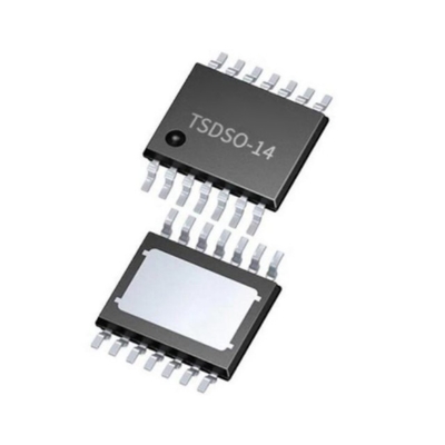 Комплексная микросхема TLE75004-EPD SPI с управляемым 4-канальным нижним боковым переключателем